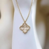 Flower Cross Necklace - 1