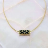 Geometric Barel Necklace - 4