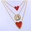 Triangle Heart Necklace - 4