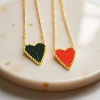 Triangle Heart Necklace