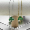 Green Clover Necklace