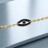 Angels Eye Gold Bracelet