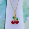 Crunchy Cherries Necklace - 1