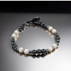 Hematite & Hawlite Bracelet