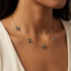 Five Clovers Necklace - 3