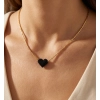 Bubble Heart Beaded Necklace - 2