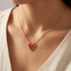 Sweet Heart Necklace Large - 3