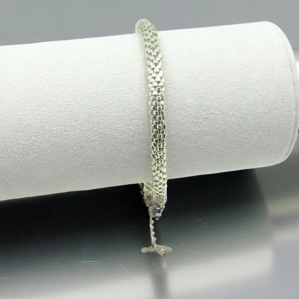 Silver Bangle Bracelet