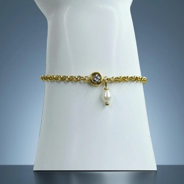 Sparkle Pearl Bracelet