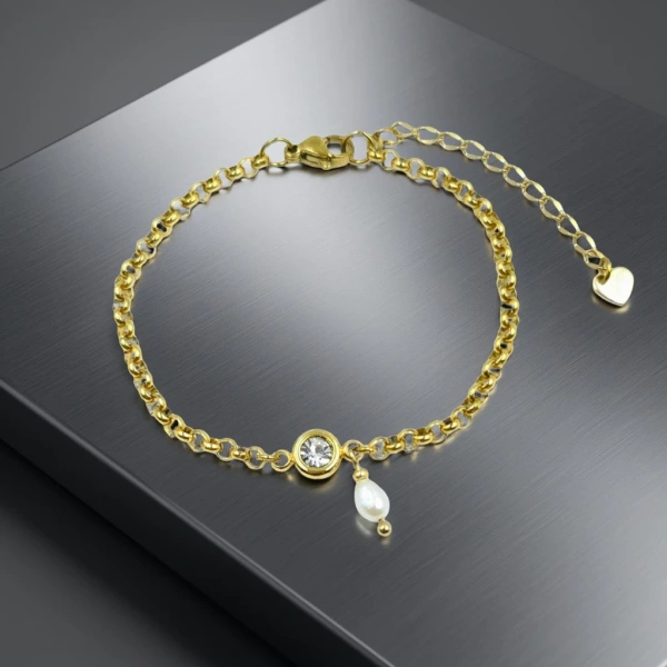 Sparkle Pearl Bracelet