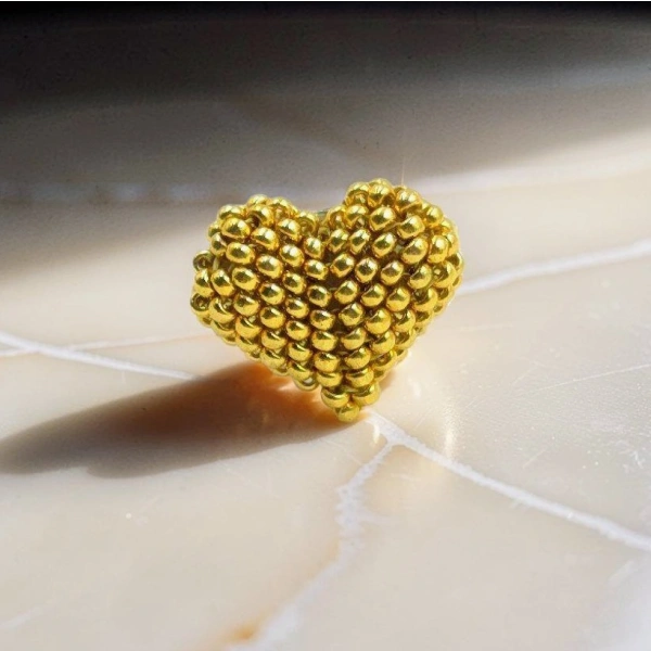Bubble Heart Ring