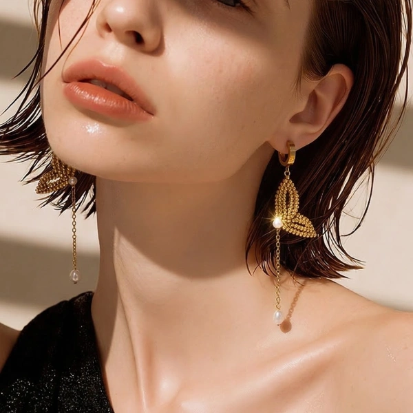 Lux Butterfly Earrings