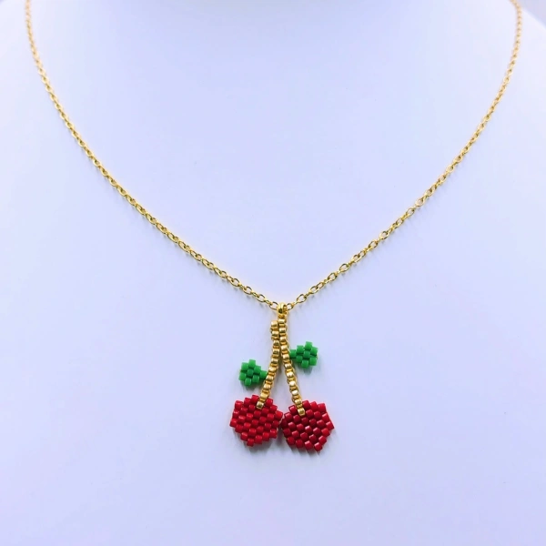 Crunchy Cherries Necklace