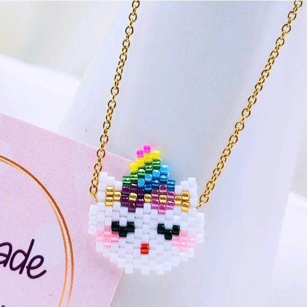 Unicorn Kitty Necklace