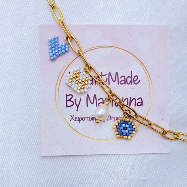 Heart Letter Bracelet