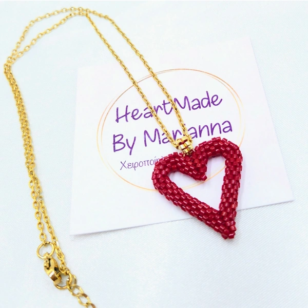 Lux 3D Heart Necklace