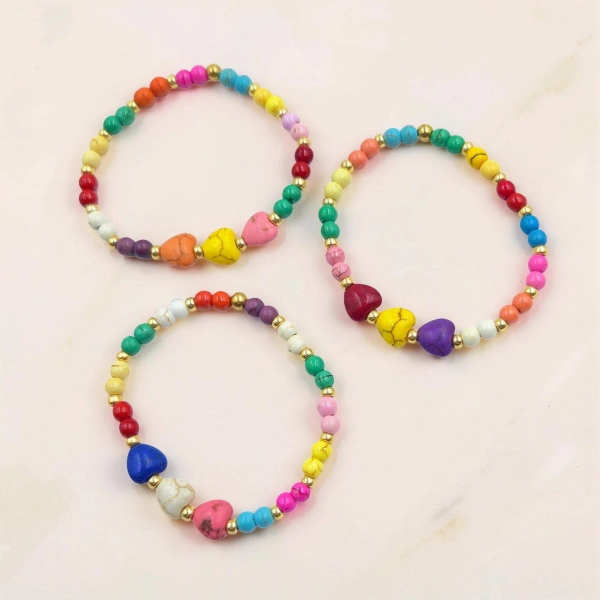 Λαμπάδα Three Hearts Bracelet