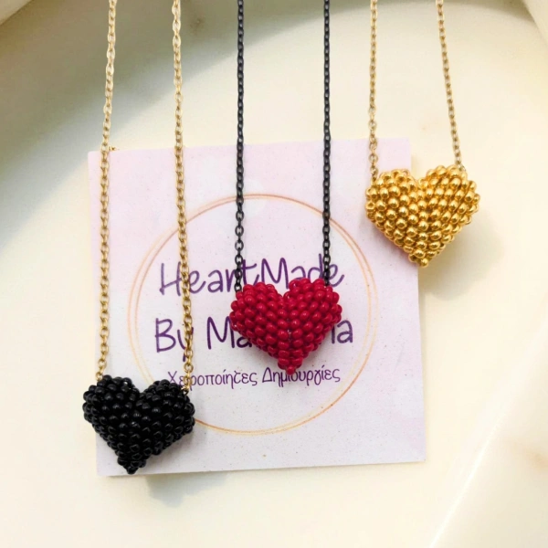 Bubble Heart Necklace