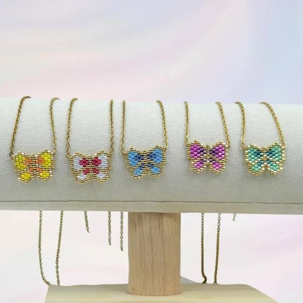 Spring Butterfly Necklace