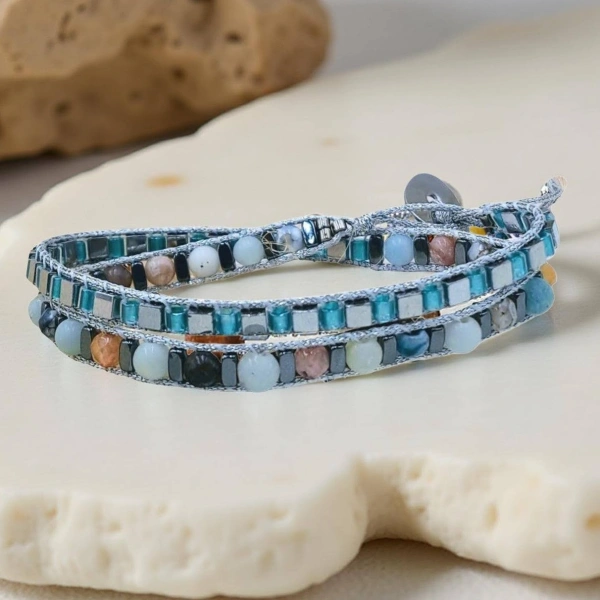 Cool Earth Wrap Bracelet