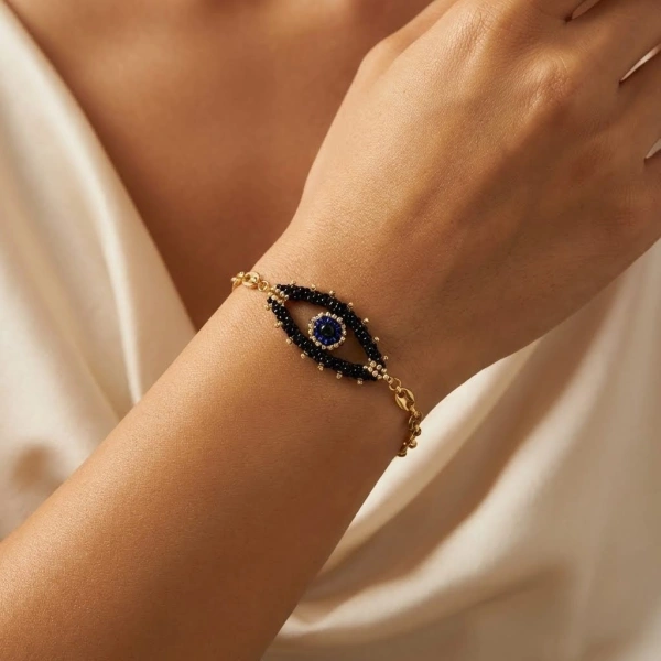Angels Eye Gold Bracelet