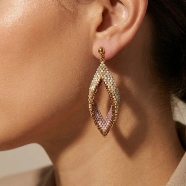 Lux Leaf Earrings
