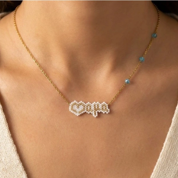 Blue Mama Necklace